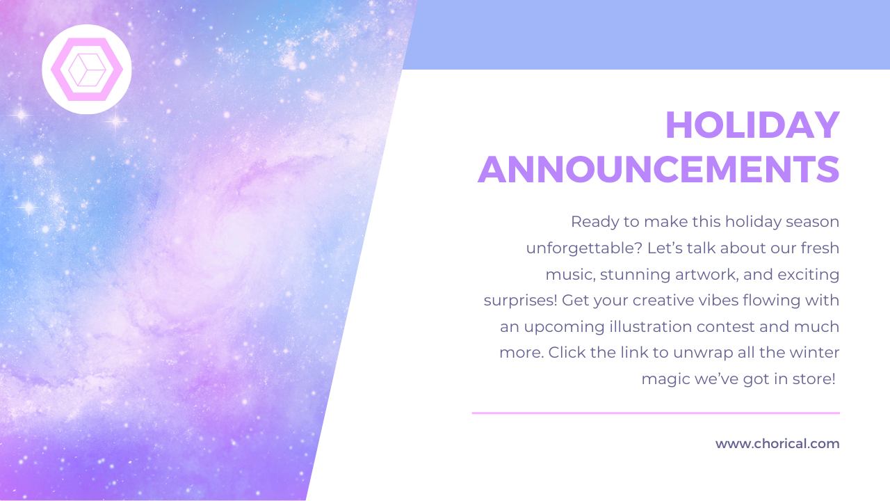 Holiday Announcements!